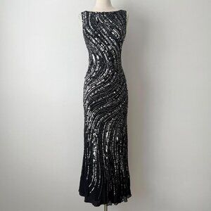 Orna Forho Paris beaded sequin prom dress
